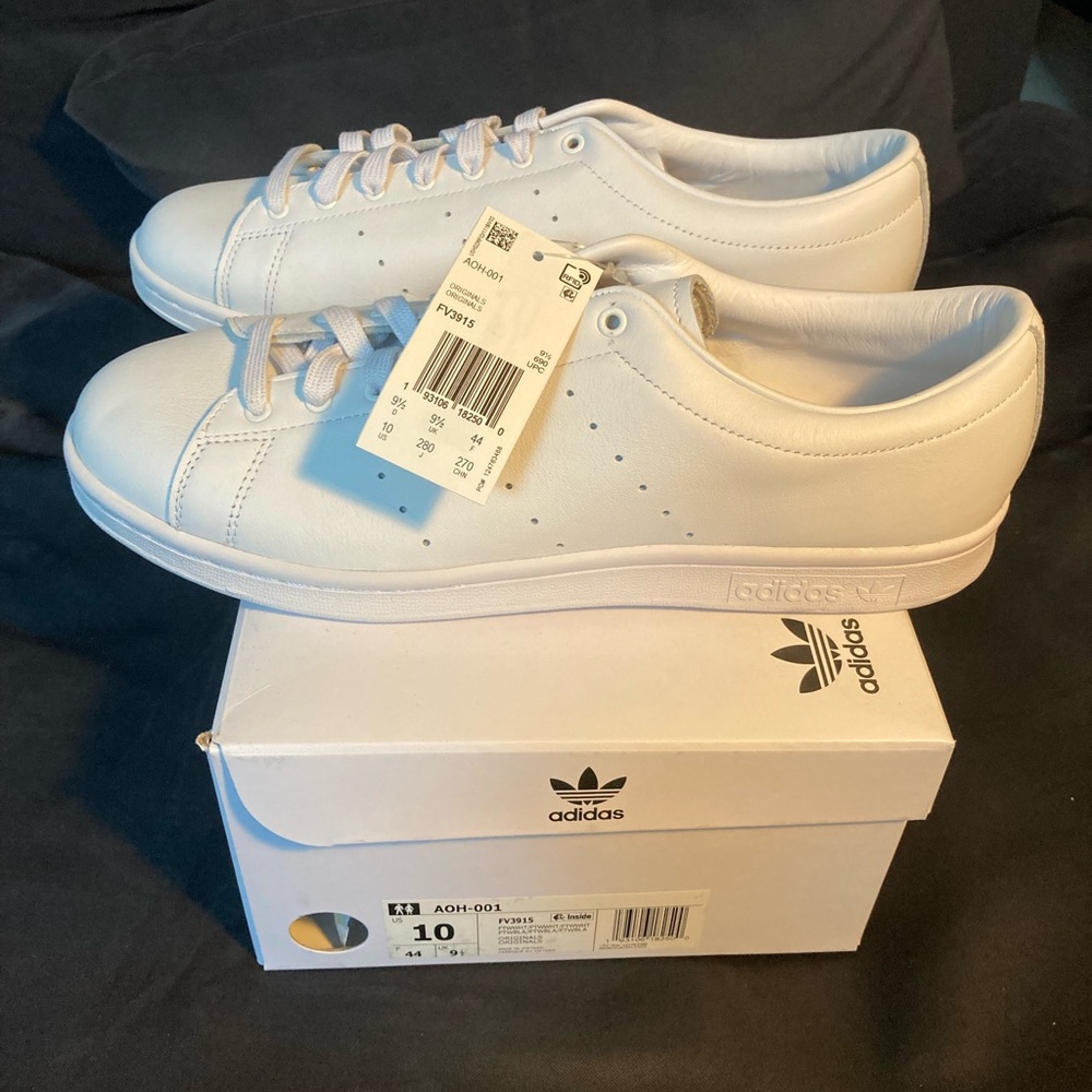 NEW NWT in box Adidas Originals X Hyke Stan Smith White Limited Edition shoes